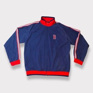 Reebok MLB Boston Red Sox Full Zip Track Jacket | Size Large